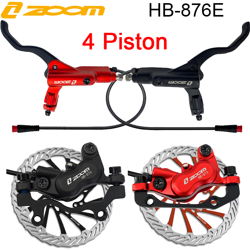 Комплект дисковых тормозов ZOO – обзор и цена Zoom Hydraulic Brake 4 Piston E-Scooter