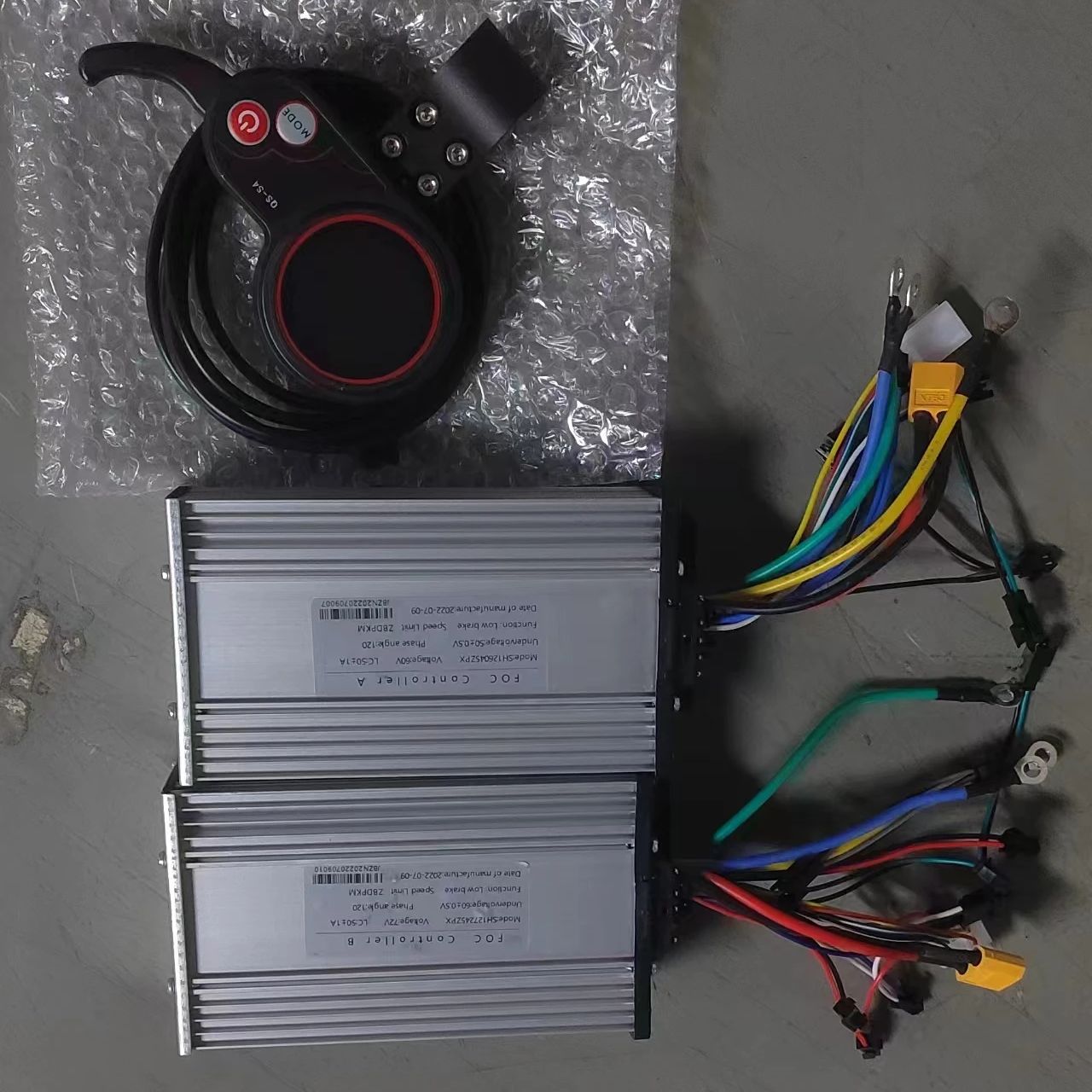 JBZN 60 В 72 В 50 А синусоидал – обзор и цена 72V 45A Dual Controller