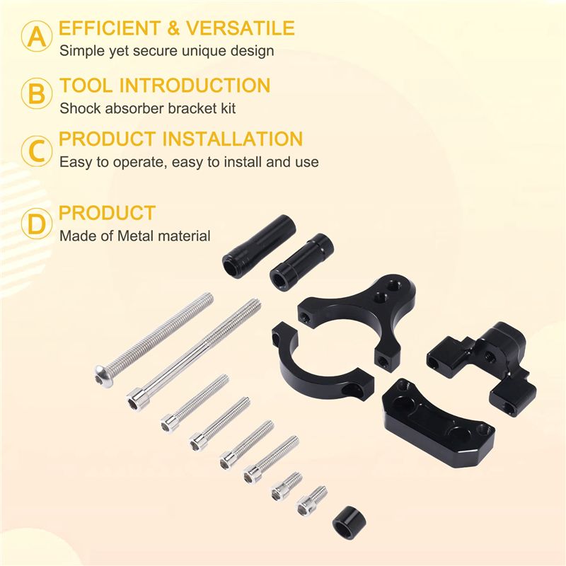 Комплект креплений для установ – обзор и цена Steering Damper Stabilizer Kit Cnc