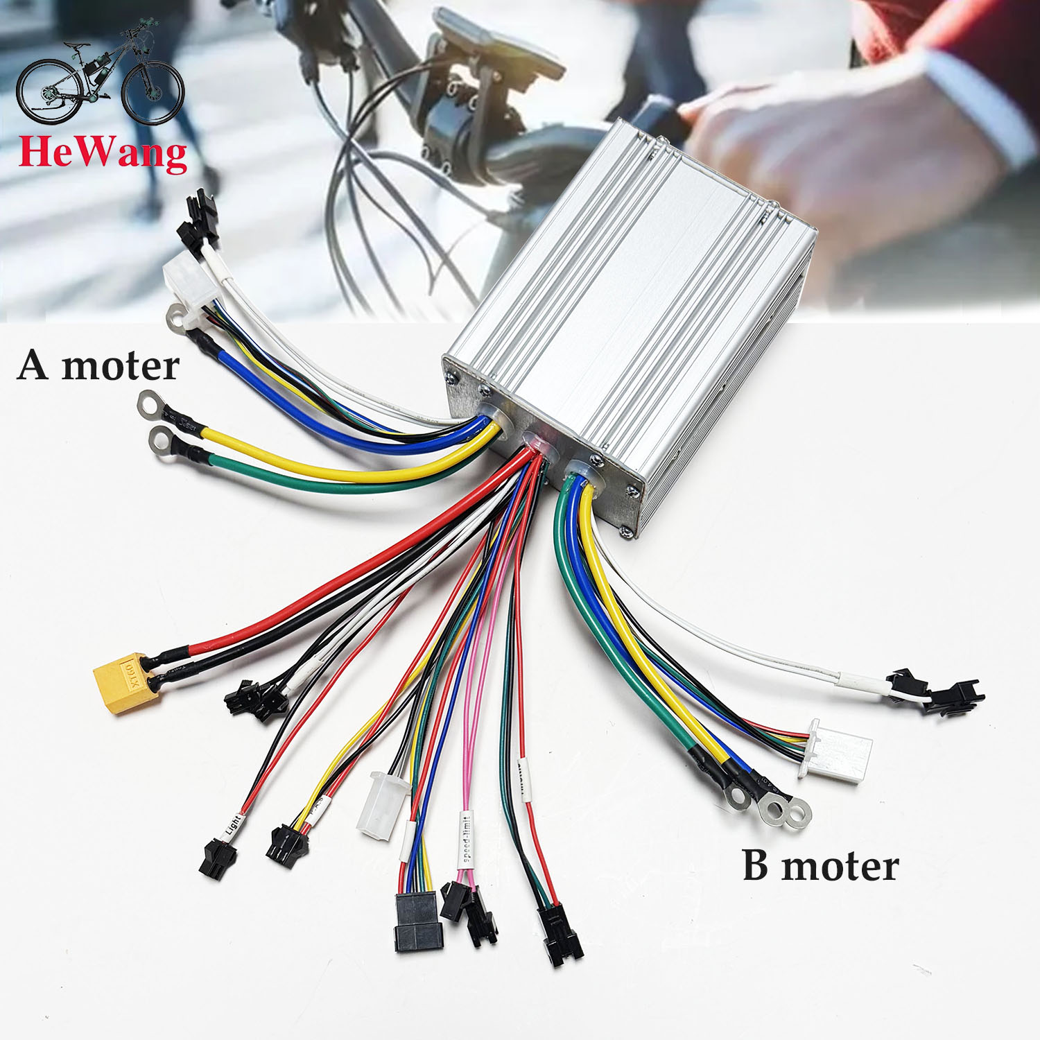Контроллер BLDC 36В 48В 52В 60 – обзор и цена 72V 45A Dual Controller