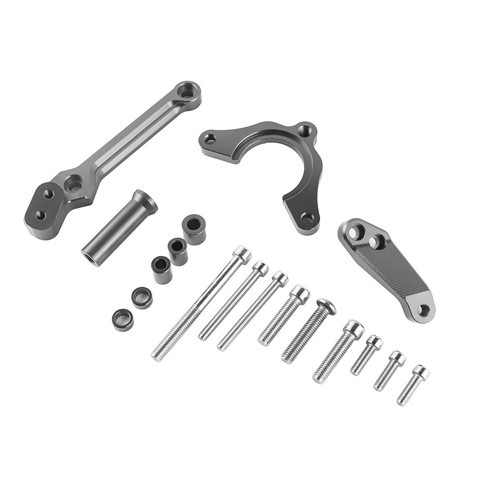 Алюминиевый регулируемый рулев – обзор и цена Steering Damper Stabilizer Kit Cnc